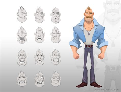 Toradh íomhá ar Stylized Character Hero Design