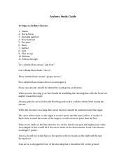 Image result for Archer Study Guide PDF
