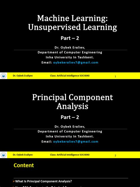 Afbeeldingsresultaten voor Unsupervised Learning Algorithms Principal Component Analysis
