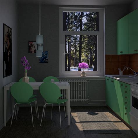 Vray Interior Preset に対する画像結果