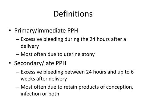 Image result for Pph Meaning