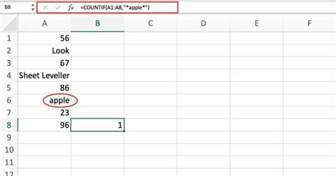 Image result for Count If Cell Contains Text
