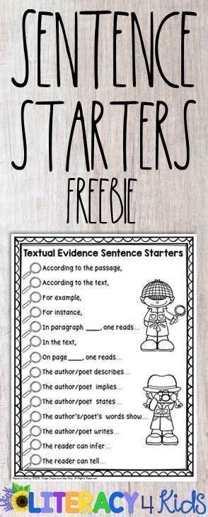 Image result for Inference Sentence Starters