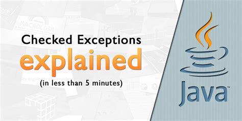 Image result for Checked Exception in Java in Real-Time