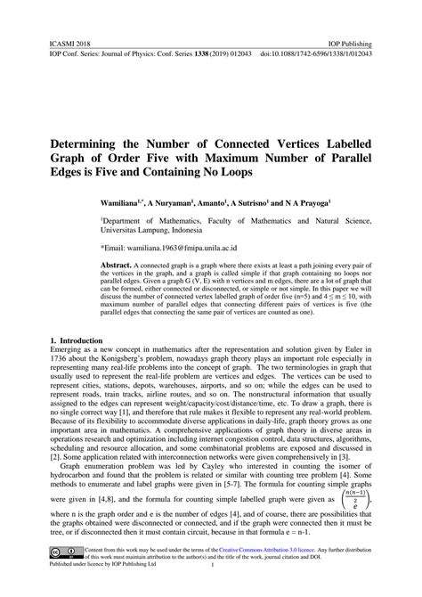 Loop and Parallel Edges के लिए छवि परिणाम