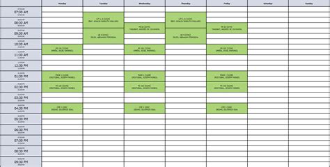 Image result for Create a Text Based Schedule From a Table