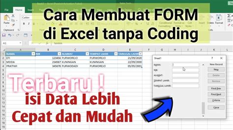 Image result for Cara Input Data Di Excel