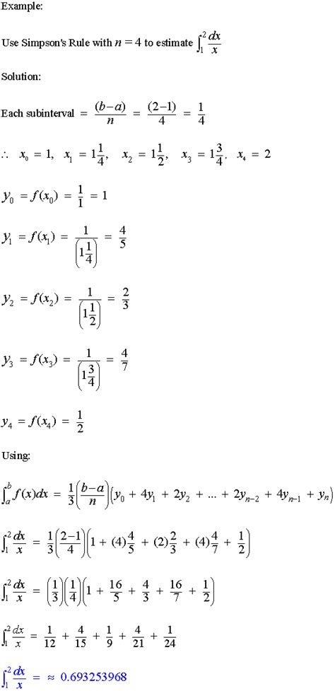 Simpsons Rule Maths എന്നതിനുള്ള ഇമേജ് ഫലം