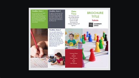 Image result for Simple Word Brochure Template