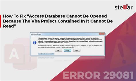 Image result for VB Database Error