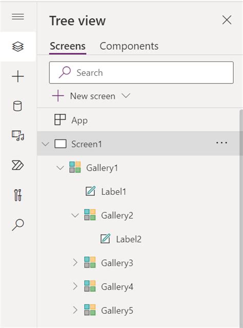 Image result for TreeView Power Apps