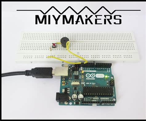 Toradh íomhá ar Arduino Buzzer Bute Button