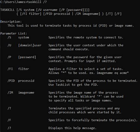 Image result for Taskkill Commond