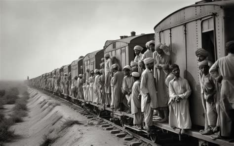 Image result for Partition of India Train