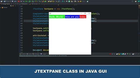 Image result for Java Swing Text Pane