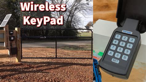 Toradh íomhá ar Wireless Gate Keypad