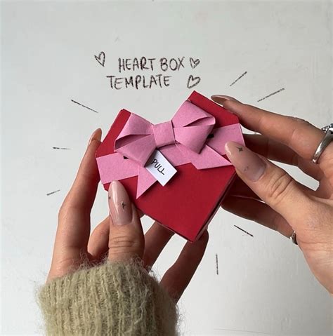 Heart Homade Box Template に対する画像結果