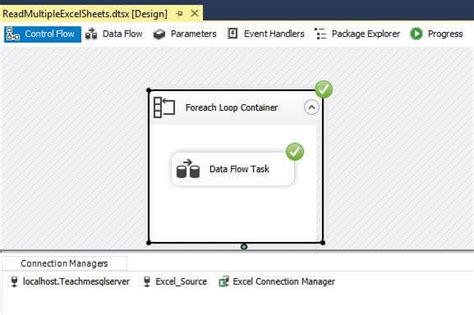Toradh íomhá ar SSIS Excel Worksheets