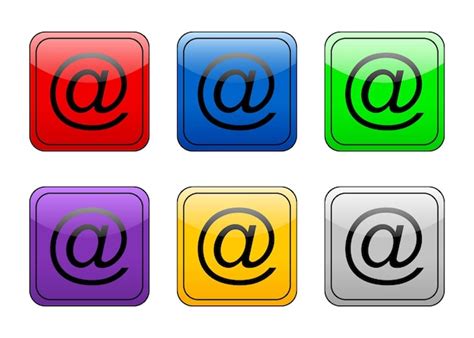 Image result for Square Email Button