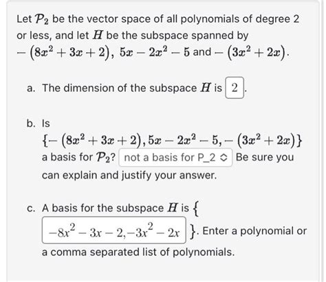 Image result for Polynomial Vector Space