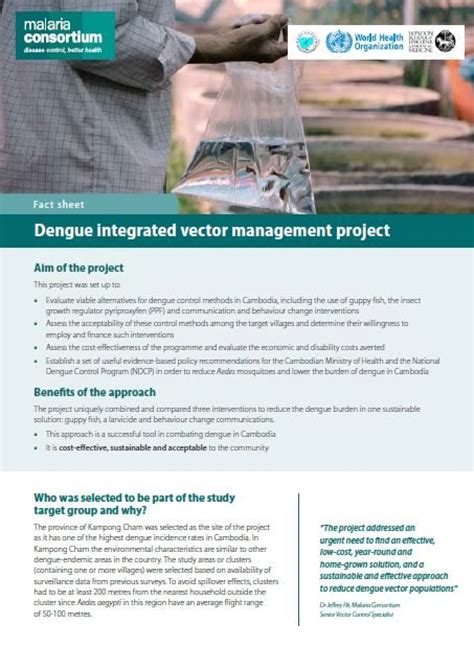 Image result for Integrated Vector Management for Dengue Model and Graph