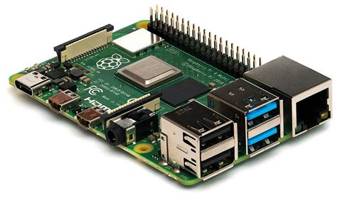 Afbeeldingsresultaten voor Raspberry Pi 4 Side View