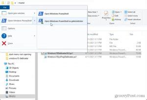 Image result for De Blot Windows PowerShell GUI