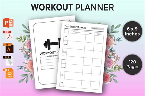 Image result for Weekly Excercise Planner