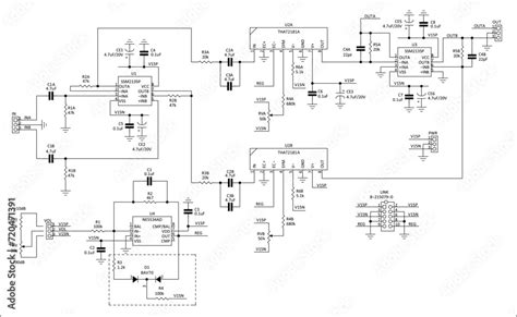 Image result for Integrated Circuit Schematic