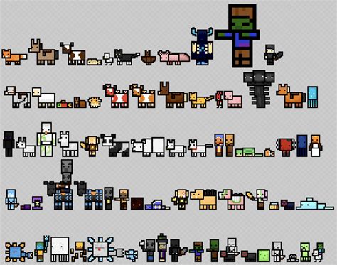 Image result for All Minecraft Mobs Drawings