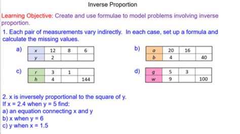 Image result for Inverse Proportion Problem Solving