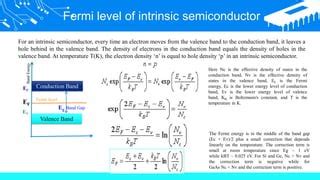 Image result for Short Notes On Fermi Level