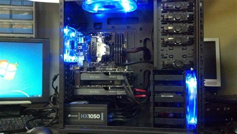 Toradh íomhá ar Dual Video Card PC Case