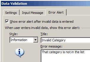 Image result for Validation Alert Message Types