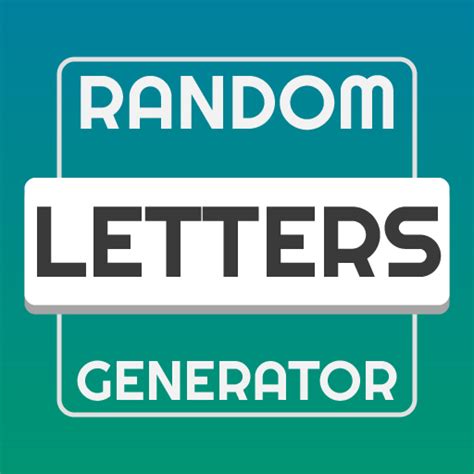 Image result for Random Number Letter Generator App