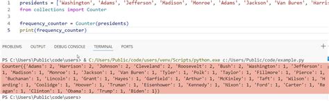 Image result for Find Frequency of List Using Simple Python