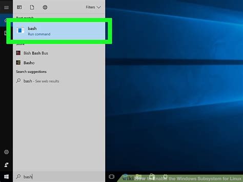 Afbeeldingsresultaten voor Linux Subsystem Enable