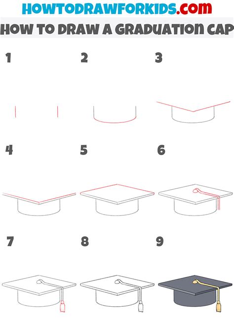 Toradh íomhá ar Graduation Cap Drawing Circle