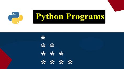 Image result for Print Right Angle Triangle Pattern in Python