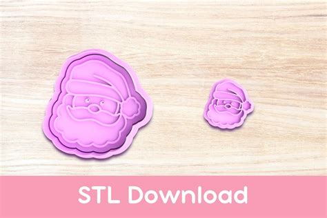 Santa Cookie Cutter Vector に対する画像結果