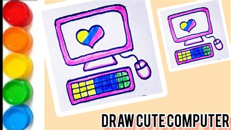 Image result for Computer Cute Drawing