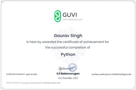 Image result for Guiv Python Cirtificate