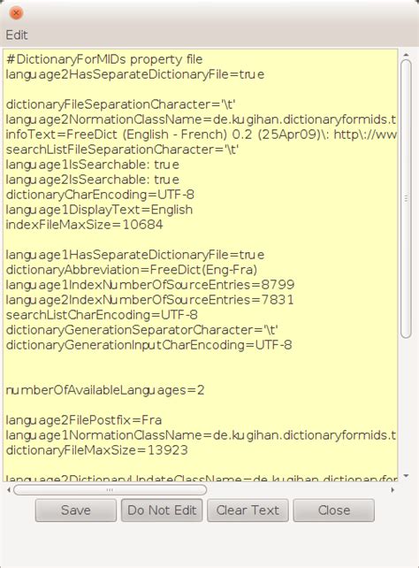 Image result for Dictionary Sample GUI