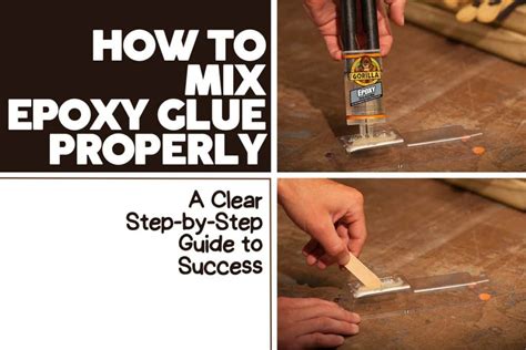 Image result for How to Mix Clear Epoxy and Resin Glue
