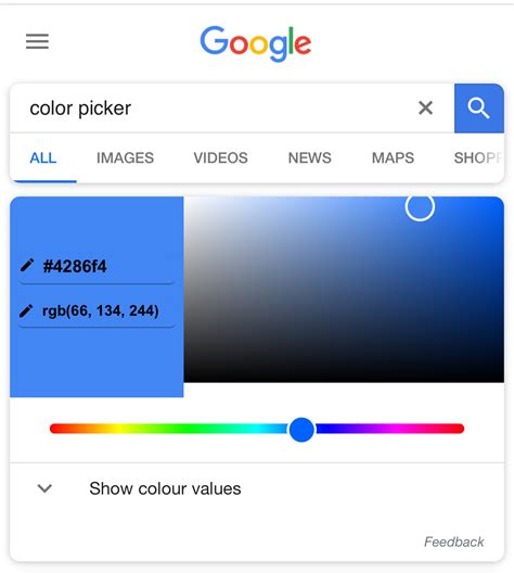 Image result for Google Color Picker