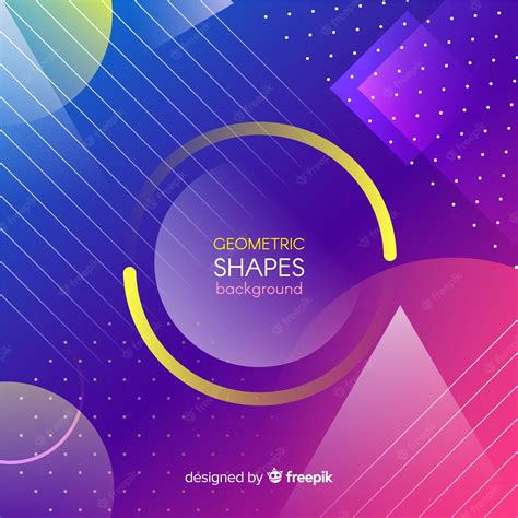 Image result for Geometric Shapes Color Gradient