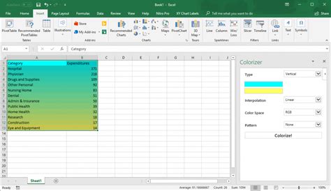 Image result for Excel Table Template Color