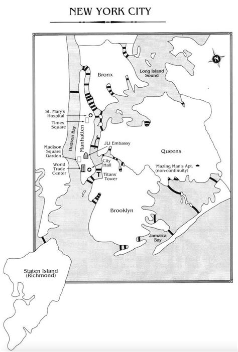 DC Comics Map of Cities に対する画像結果