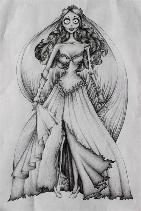 Image result for Corpse Bride Goofy Ahh Drawing