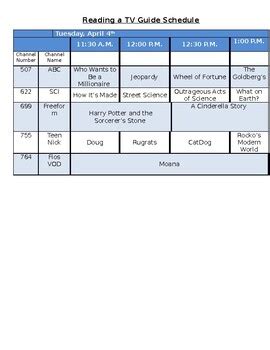 Image result for Create TV Guide Schedule